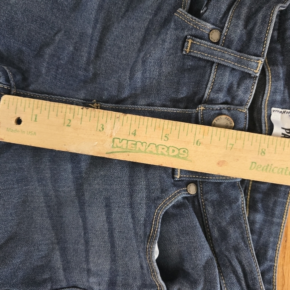PAIGE Verdugo Crop Jeans Size 24 Womens Medium Wash - Picture 7 of 8